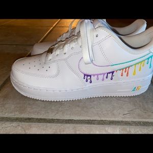 Customized Nike Air Force 1 - READ DESCRIPTION
